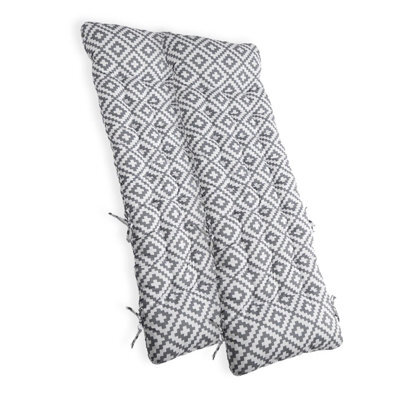 OHS Geo Gravity Chair Seat Cushion 2 X Outdoor Garden Bench Pad - image 1