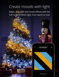 Twinkly Strings App-Controlled Led Christmas Lights With 400 Aww 32M Black Wire. Indoor And Outdoor Smart Lighting Decoration - thumbnail 3