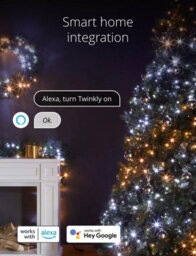 Twinkly Strings App-Controlled Led Christmas Lights With 400 Aww 32M Black Wire. Indoor And Outdoor Smart Lighting Decoration - thumbnail 7