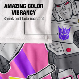 Transformers Megatron Blanket White (One Size) - thumbnail 4