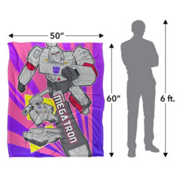 Transformers Megatron Blanket White (One Size) - thumbnail 5