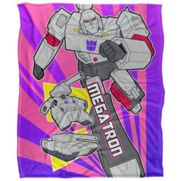 Transformers Megatron Blanket White (One Size) - thumbnail 2