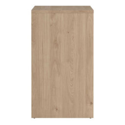Wyld Haus Salzburg Sideboard White And Natural Oak Effect 1 Door 3 Drawers - thumbnail 5