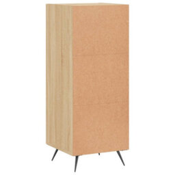 Berkfield Classic Sideboard Sonoma Oak 34.5X34X90 Cm Engineered Wood - thumbnail 8