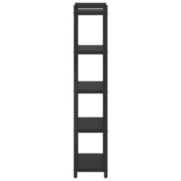 Berkfield Modern Bookcase Black Oak 40 X 30 X 153 Cm Engineered Wood - thumbnail 6