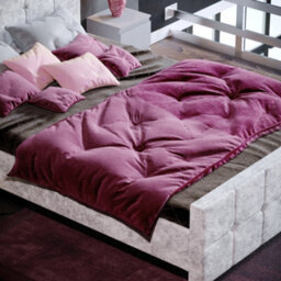 Lassic Vida Designs Valentina Crushed Velvet Silver Ukfr 4Ft6 Double Bed Frame, 190 X 135Cm - thumbnail 6