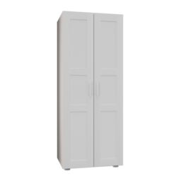 Atomia Classic Matt Porcelain Tall Double Wardrobe (H)1875mm (W)750mm (D)580mm - thumbnail 3