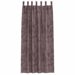 Berkfield Curtain With Curtains 2 Pcs Brown 225 X 140 Cm Velvet - thumbnail 3