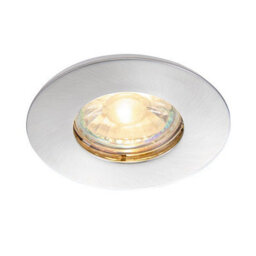 Luminosa Lighting Luminosa Speculo Led Fire Rated 1 Light Bathroom Recessed Light Brushed Chrome Plate, Glass Ip65 - thumbnail 3