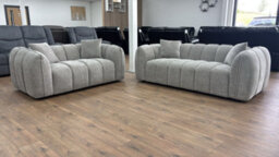 Stratus Interiors Paris Chunky Panel Sofa -  Plush Comfort, Stylish Design & Durable Build - Set