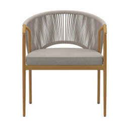 Charles Bentley Almada 4 Seater Dining Set Outdoor - thumbnail 6