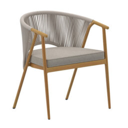 Charles Bentley Almada 4 Seater Dining Set Outdoor - thumbnail 5