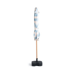 Hayward 2.7M Garden Parasol With Base & Cover, Blue Wave Uv50 Tilt Patio Umbrella With Aluminium Pole - thumbnail 4