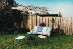 Hayward 2.7M Garden Parasol With Base & Cover, Blue Wave Uv50 Tilt Patio Umbrella With Aluminium Pole - thumbnail 9