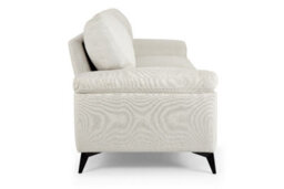 Home Detail Dylan 3 Seater Sofa, Cream Linen Fabric - thumbnail 5