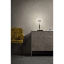 Luminosa Lighting Luminosa Vector Table Lamp, 5W Led, 3000K, 375Lm, Black, 3Yrs Warranty - thumbnail 3