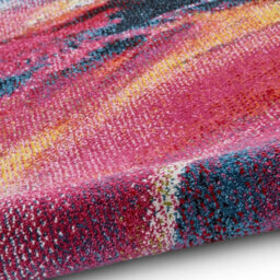 Multi Abstract Modern Easy To Clean Rug For Dining Room-120Cm X 170Cm - thumbnail 7