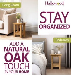 Hallowood Furniture Waverly Oak Small Occasional Table - thumbnail 6