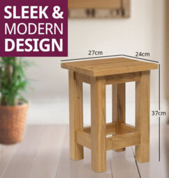 Hallowood Furniture Waverly Oak Small Occasional Table - thumbnail 3