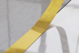 Ilcom Decorative Profile I 38mm X 2440mm X 0.65mm Gold Brushed Stainless Steel - thumbnail 2
