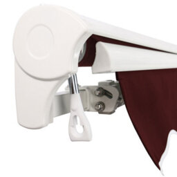 Sundaze 4.5X3M Half Cassette Electric Awning Retractable Garden Sun Shade Sail Canopy Wine Red - thumbnail 7