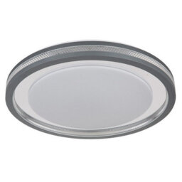 Luminosa Lighting Luminosa Terpsa Integrated Led Semi Flush Ceiling Light White Matt Led Dimmable 2700-6500K Remote Control Timer - thumbnail 2