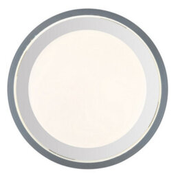 Luminosa Lighting Luminosa Terpsa Integrated Led Semi Flush Ceiling Light White Matt Led Dimmable 2700-6500K Remote Control Timer - thumbnail 3