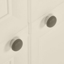 Berkfield Plastic Cabinet 79X43X85.5 Cm Wood Design Cream - thumbnail 6