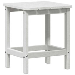 Berkfield Garden Lounge Furniture 3 Pcs White 38 X 38 X 46Cm Polyethylene - thumbnail 6