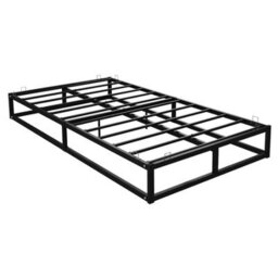 House Of Home King Bed Frame Extra Strong Platform Black Metal Frame Bedroom Easy Build - thumbnail 7