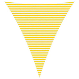 Walplus Sun Shade Sail Yellow And White 5 X 6 X 6 M - thumbnail 2