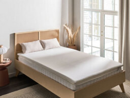 Beliani Latex Mattress Topper Gracious 120 X 200 Cm (Eu Small Double) - thumbnail 2