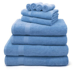Velosso Blue Premium 100% Egyptian Cotton Towels 550 Gsm Face Cloth
