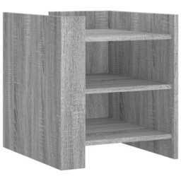 Berkfield Bedside Cabinet Grey Sonoma 45X50X50 Cm Engineered Wood - thumbnail 2