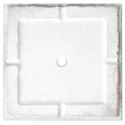 Wyld And Coco Casanova Grey Fibre Clay Square Planter 42 X 42 X 50 Cm - thumbnail 5