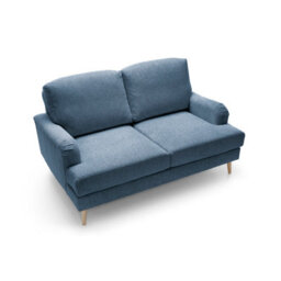 Abakus Direct Harper Collection 2 Seater In Dark Blue - thumbnail 6