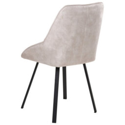 Beliani Set Of 2 Dining Chairs Swivel Terlton Velvet Light Beige - thumbnail 7
