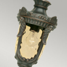 Luminosa Lighting Elstead Philadelphia 1 Light Medium Outdoor Ceiling Chain Lantern Old Bronze Ip44, E27 - thumbnail 4