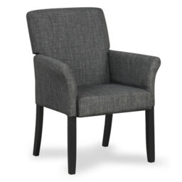 Gainoom Waiting Room Chair Fabric Executive Reception Chair W/ Padded Armrests - thumbnail 1