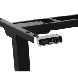 Dellonda Dual Motor Adjustable Desk Frame With Digital Controls, 100Kg Capacity, Black - Dh16 - thumbnail 5