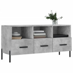 Vidaxl Tv Cabinet Concrete Grey 102X36X50 Cm Engineered Wood - thumbnail 3