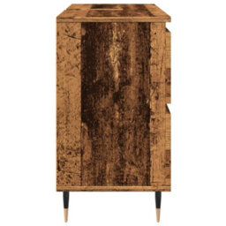 Berkfield Bathroom Cabinet Old Wood 80X33X60 Cm Engineered Wood - thumbnail 5