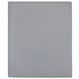 Walplus Jersey Fitted Sheet Grey 140X200 Cm Cotton - thumbnail 2
