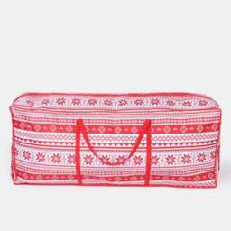 OHS Storage Bag Christmas Tree Bauble Decorations Organiser Nordic Xmas Gift Wrap - thumbnail 2