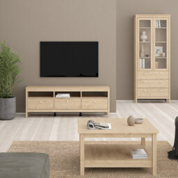 Furniture To Go Madrid Coffee Table In Jackson Hickory Oak - thumbnail 5