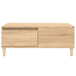 Berkfield Durable Coffee Table Sonoma Oak 90X50X36.5 Cm Engineered Wood - thumbnail 7