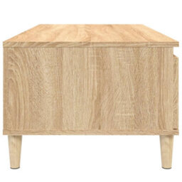 Berkfield Durable Coffee Table Sonoma Oak 90X50X36.5 Cm Engineered Wood - thumbnail 8