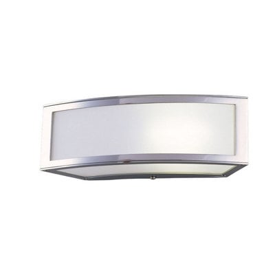 Luminosa Lighting Luminosa Duna Gu10 Wall Lamp 1 Light L1/sgu10, Polished Chrome - image 1
