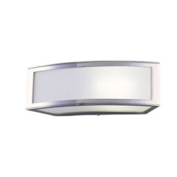 Luminosa Lighting Luminosa Duna Gu10 Wall Lamp 1 Light L1/sgu10, Polished Chrome - thumbnail 1
