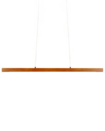 Wyld And Coco Oakwood Dark Oak Pendant Lamp 115 Cm Integrated Led With Remote Dimmer - thumbnail 3